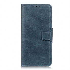 Custodia in pelle Xiaomi Redmi 10A Chiusura In Pelle Stile Reversibile