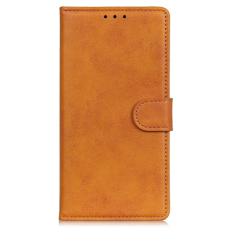 Custodia in pelle Xiaomi Redmi 10A Ecopelle Opaca