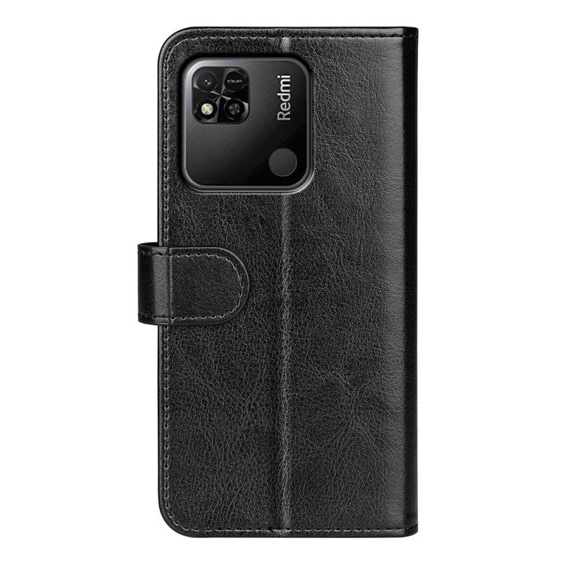 Custodia in pelle Xiaomi Redmi 10A Ecopelle Vintage