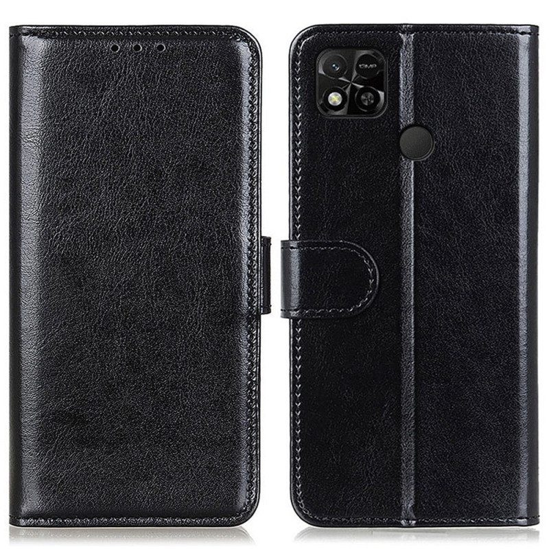 Custodia in pelle Xiaomi Redmi 10A Finezza Ghiacciata