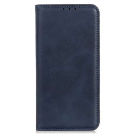 Folio Cover Xiaomi Redmi 10A Custodia in pelle Pelle Crosta Eleganza