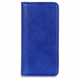 Folio Cover Xiaomi Redmi 10A Custodia in pelle Pelle Crosta Versione Colorata