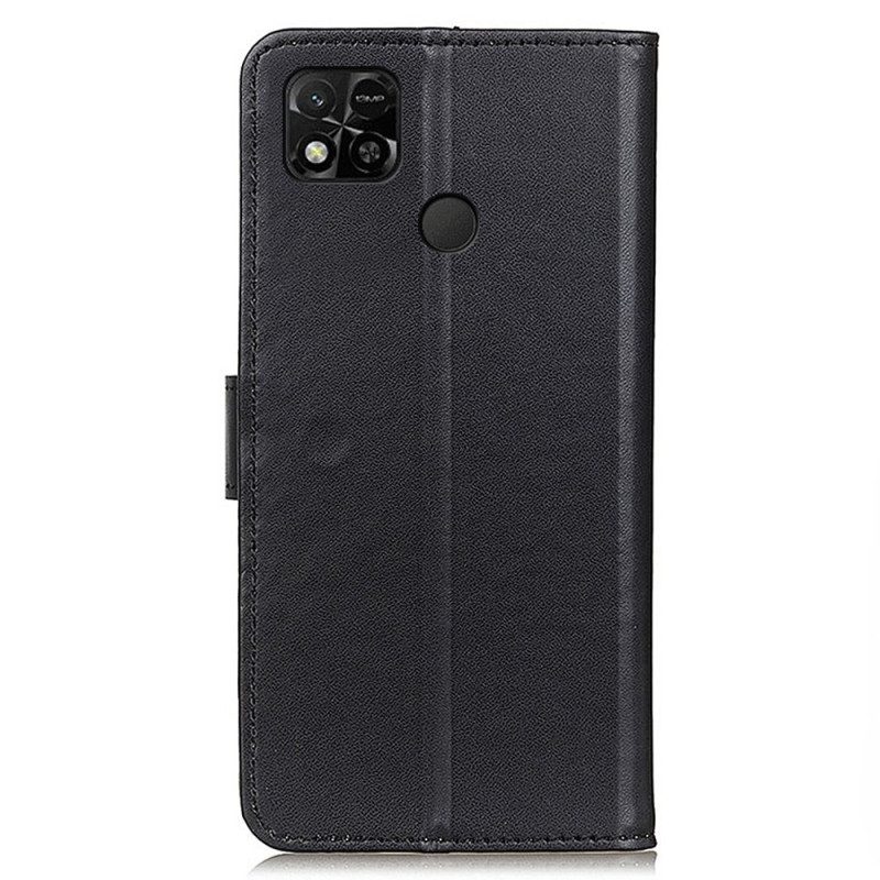 Folio Cover Xiaomi Redmi 10A Ecopelle Tinta Unita