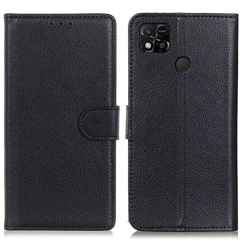 Folio Cover Xiaomi Redmi 10A Ecopelle Tradizionale