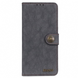 Folio Cover Xiaomi Redmi 10A Khazneh Crosta Di Cuoio