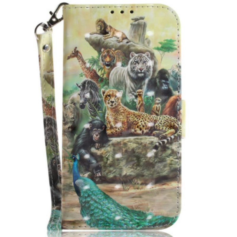 Folio Cover Xiaomi Redmi 10A Perizoma Safari Animali