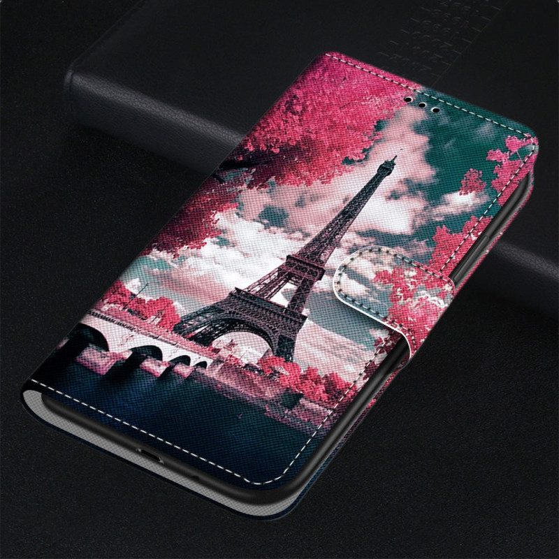 Folio Cover Xiaomi Redmi 10A Torre Eiffel In Estate