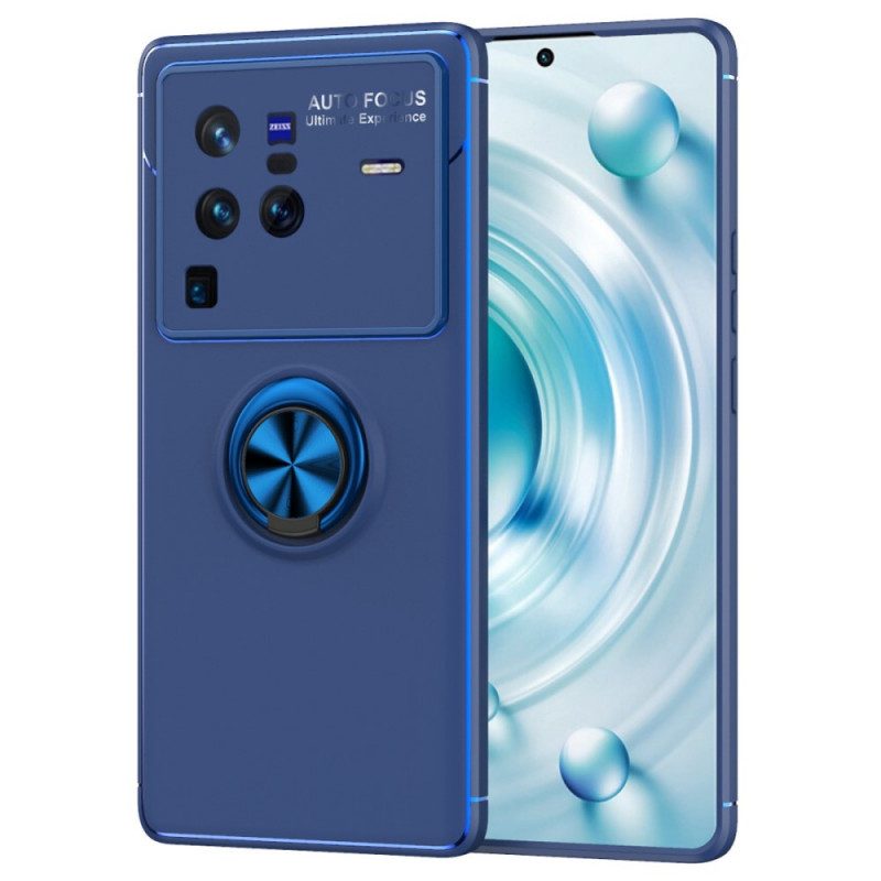 Cover Vivo X80 Pro Anello Rotante