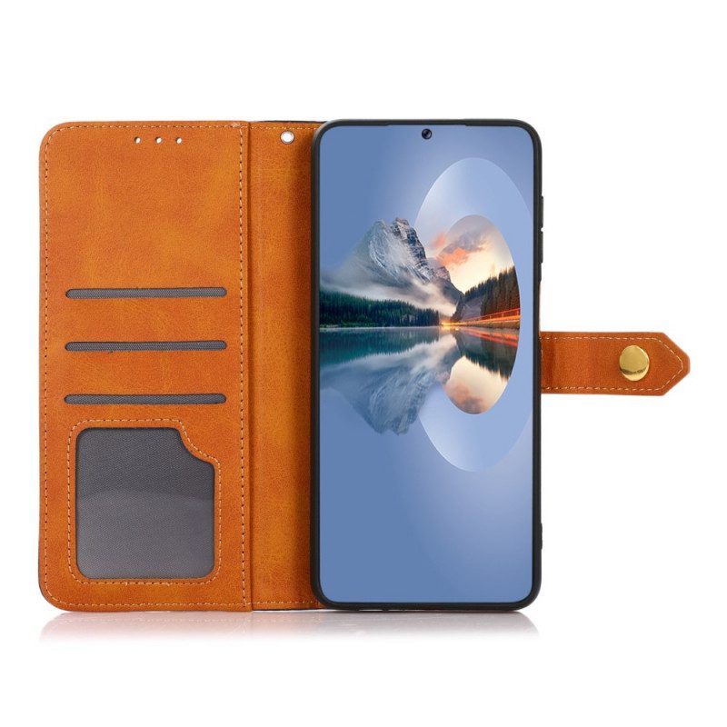 Folio Cover Vivo X80 Pro Con Cinturino Khazneh