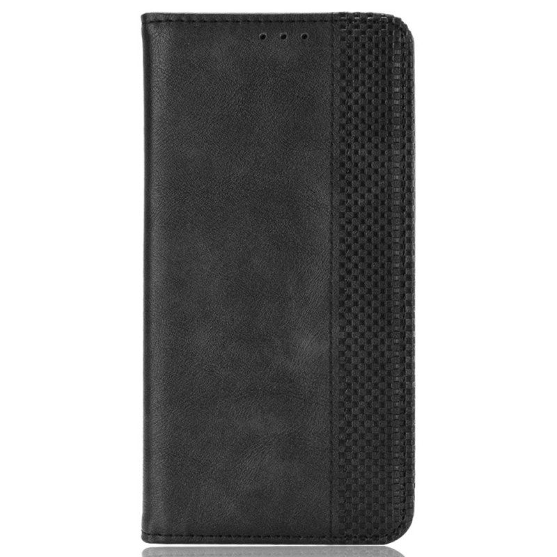 Folio Cover Vivo X80 Pro Custodia in pelle Stilizzato