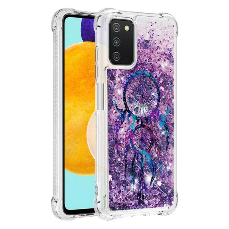 Cover Samsung Galaxy A03s Acchiappasogni Glitterato