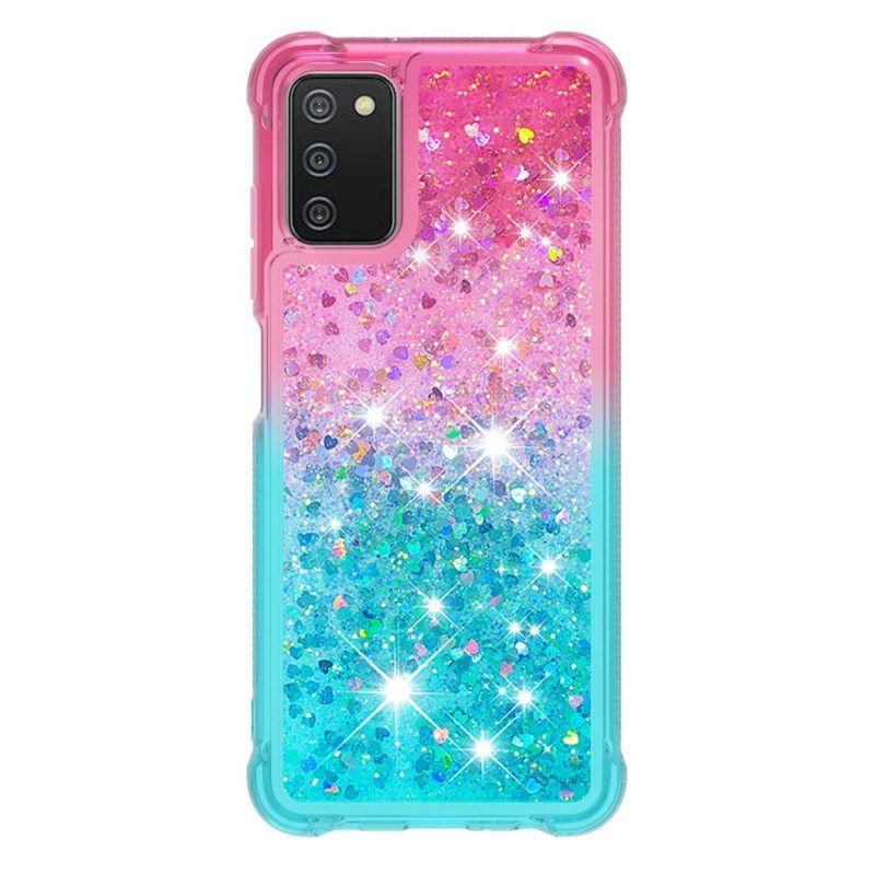 Cover Samsung Galaxy A03s Colori Paillettes