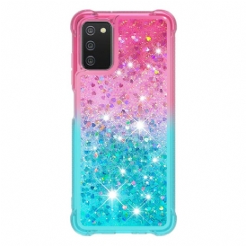 Cover Samsung Galaxy A03s Colori Paillettes