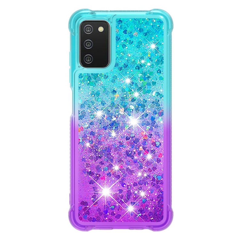 Cover Samsung Galaxy A03s Colori Paillettes