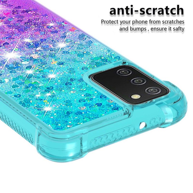 Cover Samsung Galaxy A03s Colori Paillettes