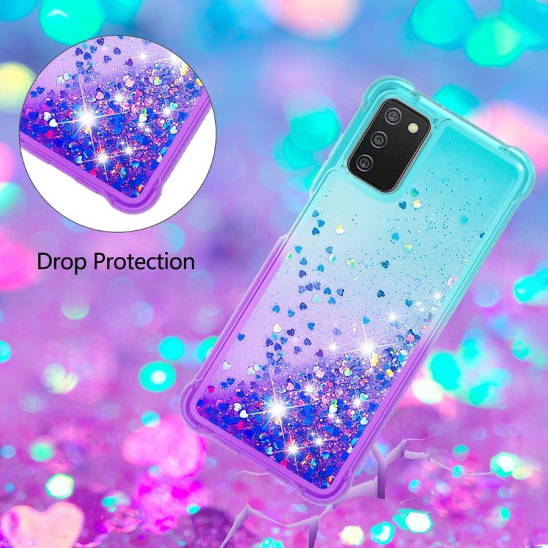 Cover Samsung Galaxy A03s Colori Paillettes