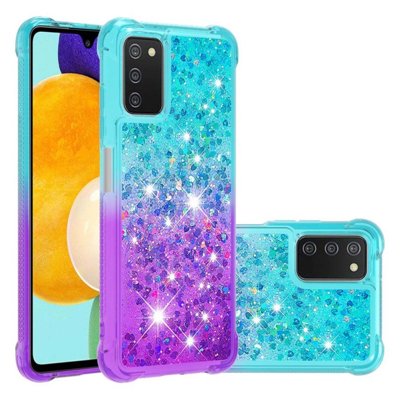 Cover Samsung Galaxy A03s Colori Paillettes