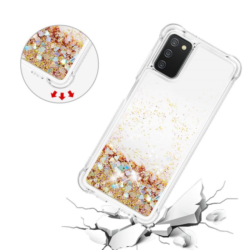 Cover Samsung Galaxy A03s Desideri Paillettes