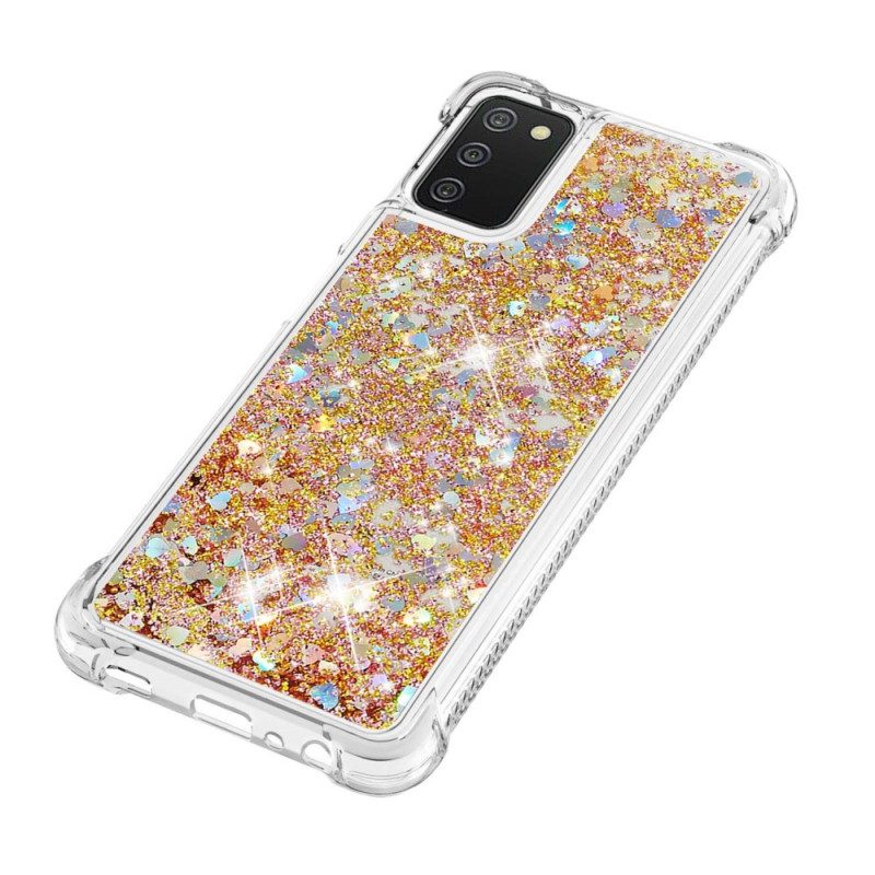 Cover Samsung Galaxy A03s Desideri Paillettes