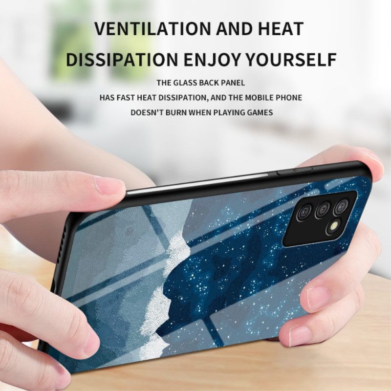 Cover Samsung Galaxy A03s Vetro Temperato Di Bellezza