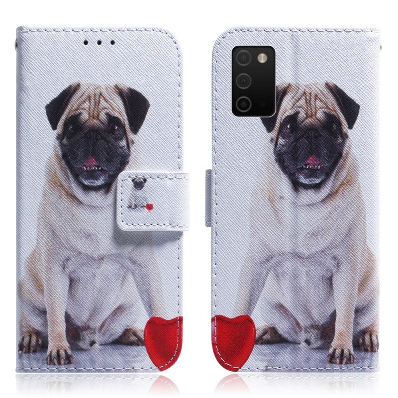 Folio Cover Samsung Galaxy A03s Cane Carlino