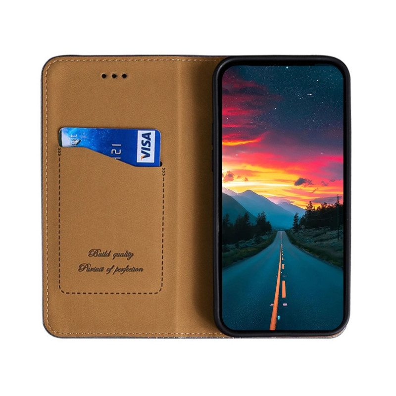 Folio Cover Samsung Galaxy A03s Custodia in pelle Stile Vintage In Pelle