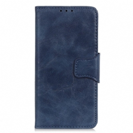 Custodia in pelle OnePlus 10T 5G Chiusura Reversibile In Pelle Crosta