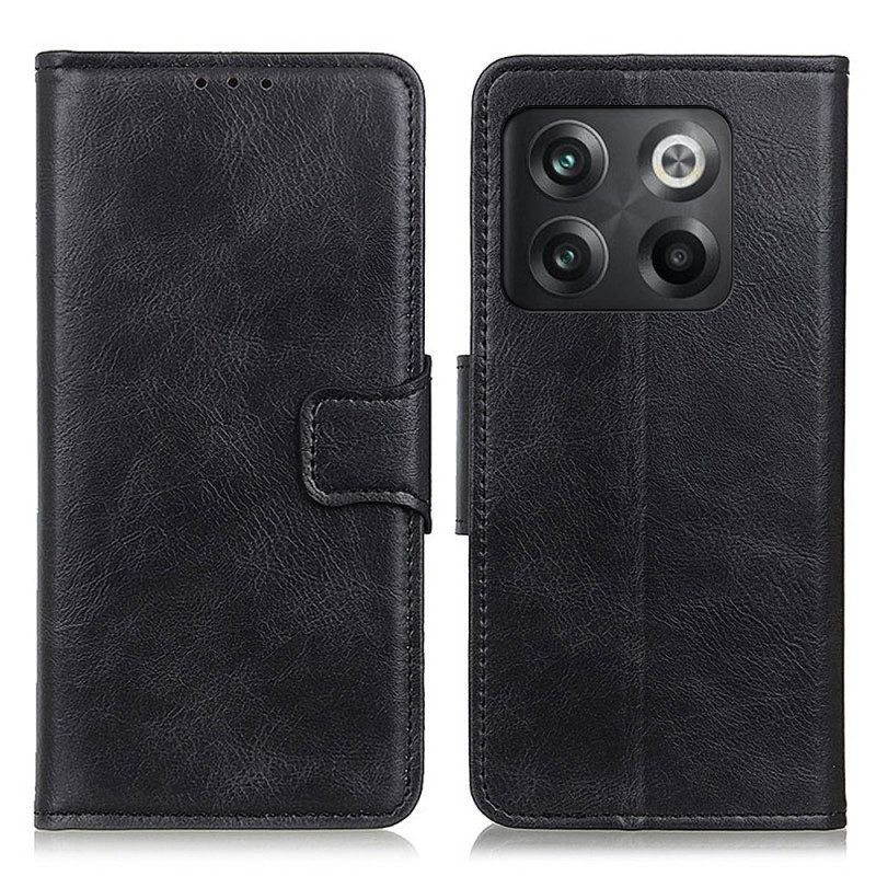 Custodia in pelle OnePlus 10T 5G Chiusura In Pelle Stile Reversibile