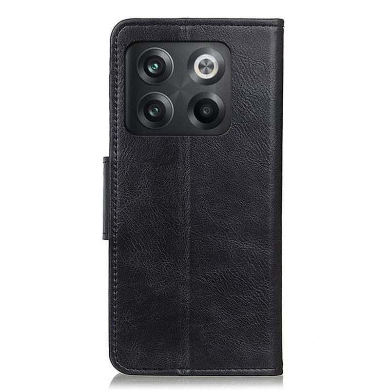 Custodia in pelle OnePlus 10T 5G Chiusura In Pelle Stile Reversibile