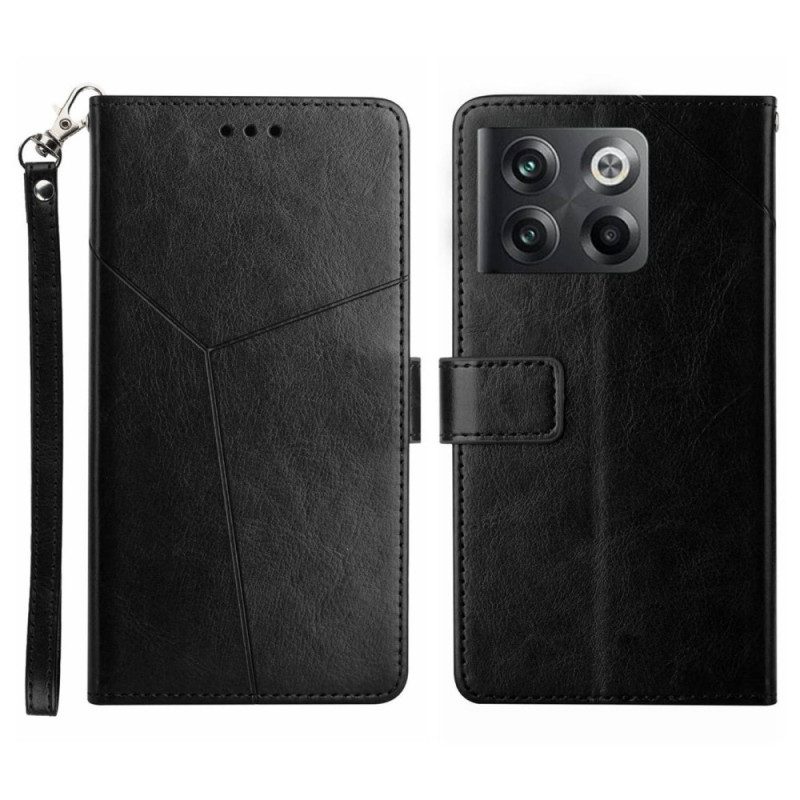 Custodia in pelle OnePlus 10T 5G Y Strappy Design