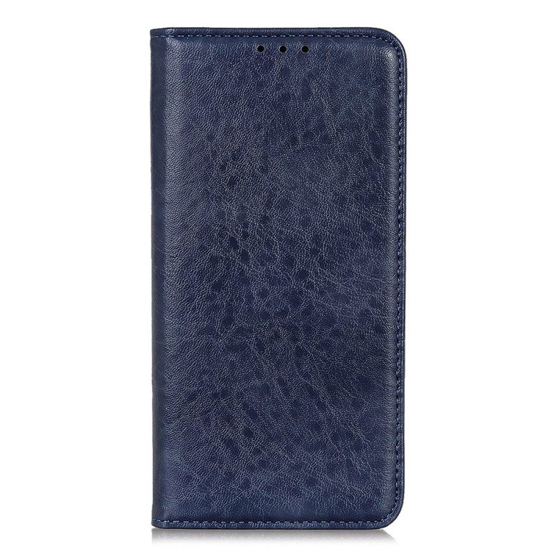 Folio Cover OnePlus 10T 5G Custodia in pelle Ecopelle Testurizzata