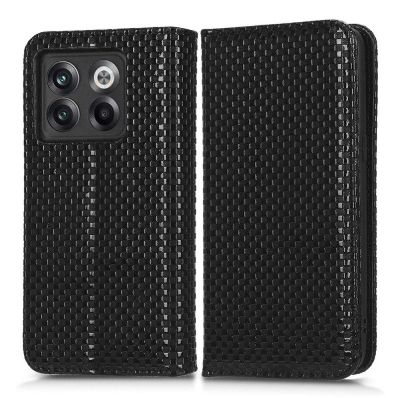 Folio Cover OnePlus 10T 5G Custodia in pelle Retrò