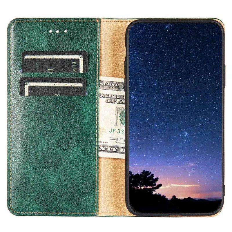 Folio Cover OnePlus 10T 5G Custodia in pelle Similpelle