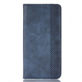 Folio Cover OnePlus 10T 5G Custodia in pelle Stile Stilizzato In Pelle