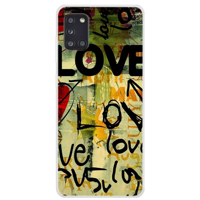 Cover Samsung Galaxy A31 Amore E Amore