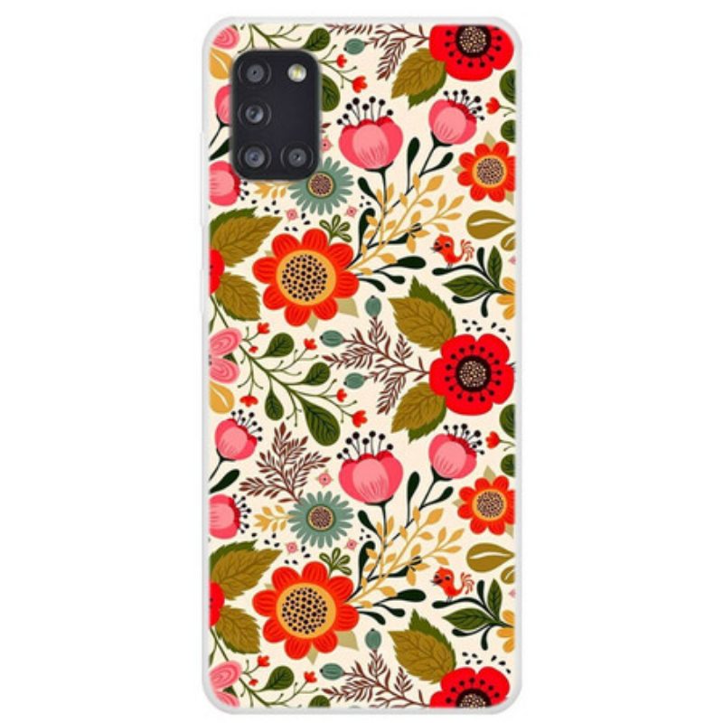 Cover Samsung Galaxy A31 Arazzo Floreale