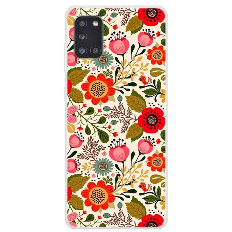 Cover Samsung Galaxy A31 Arazzo Floreale