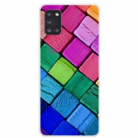 Cover Samsung Galaxy A31 Cubi Colorati