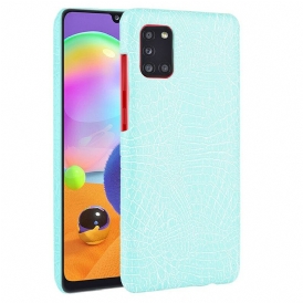 Cover Samsung Galaxy A31 Effetto Pelle Di Coccodrillo