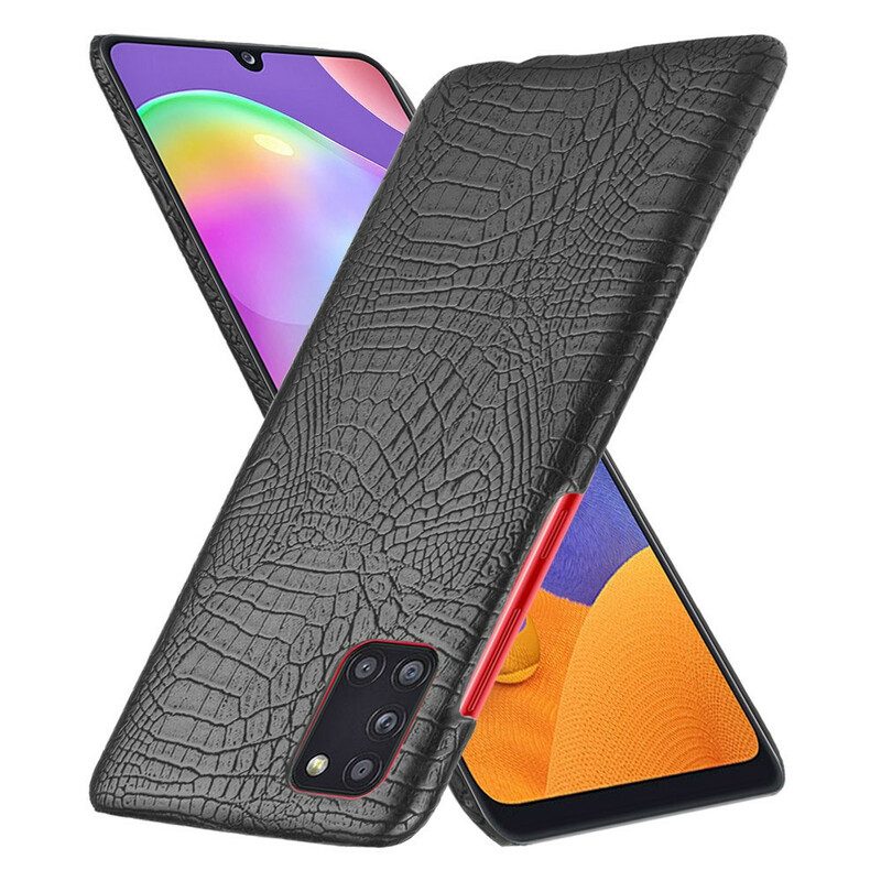 Cover Samsung Galaxy A31 Effetto Pelle Di Coccodrillo