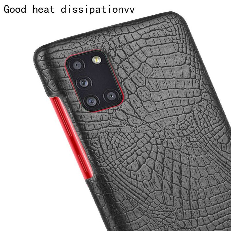 Cover Samsung Galaxy A31 Effetto Pelle Di Coccodrillo