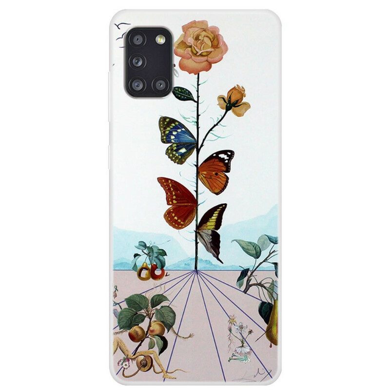 Cover Samsung Galaxy A31 Farfalle Della Natura