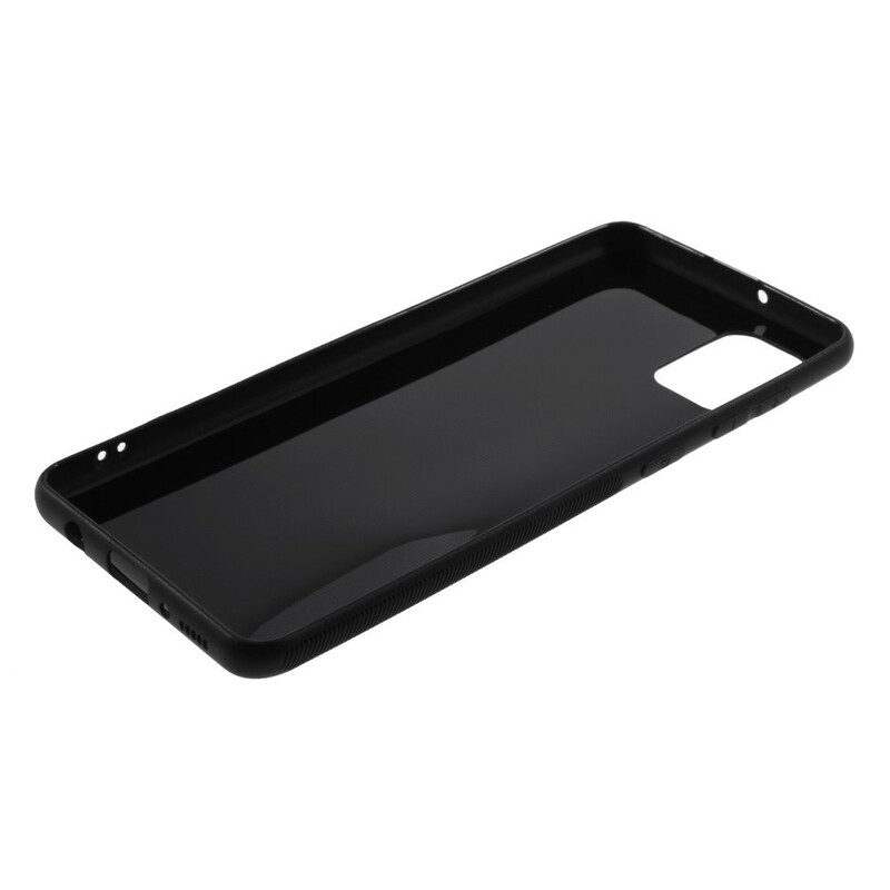 Cover Samsung Galaxy A31 Fibra Di Carbonio Rinforzata