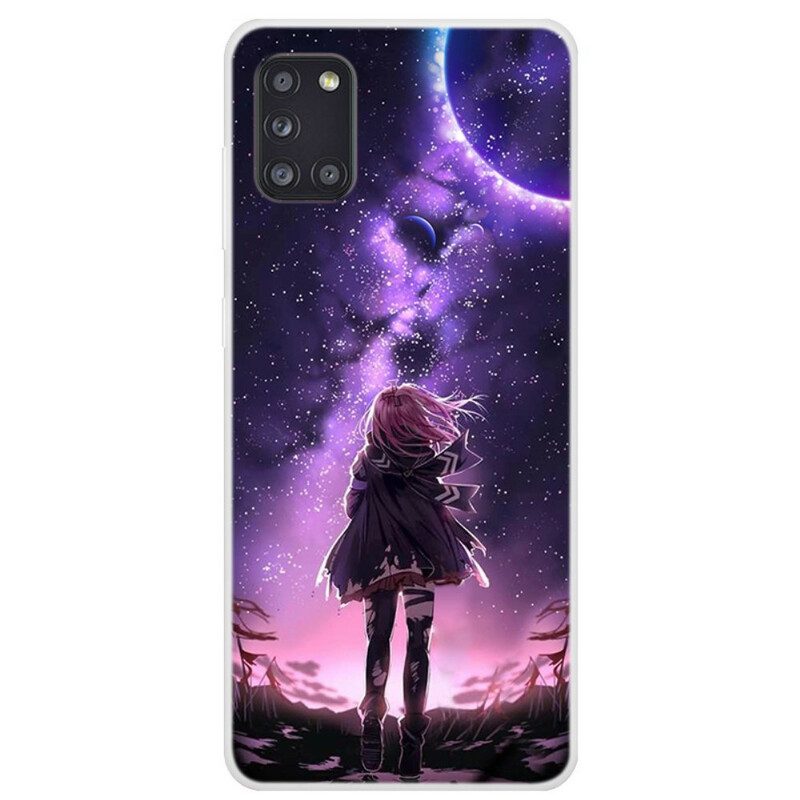 Cover Samsung Galaxy A31 Luna Piena Magica