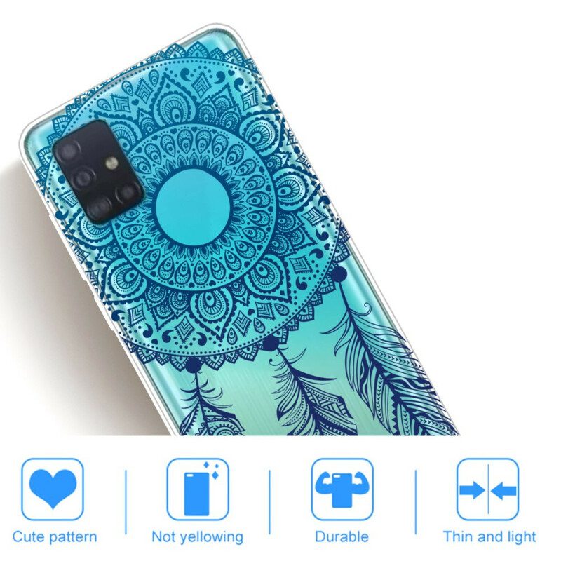 Cover Samsung Galaxy A31 Mandala A Fiore Singolo