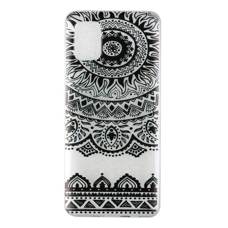 Cover Samsung Galaxy A31 Mandala Fiore Senza Soluzione Di Continuità