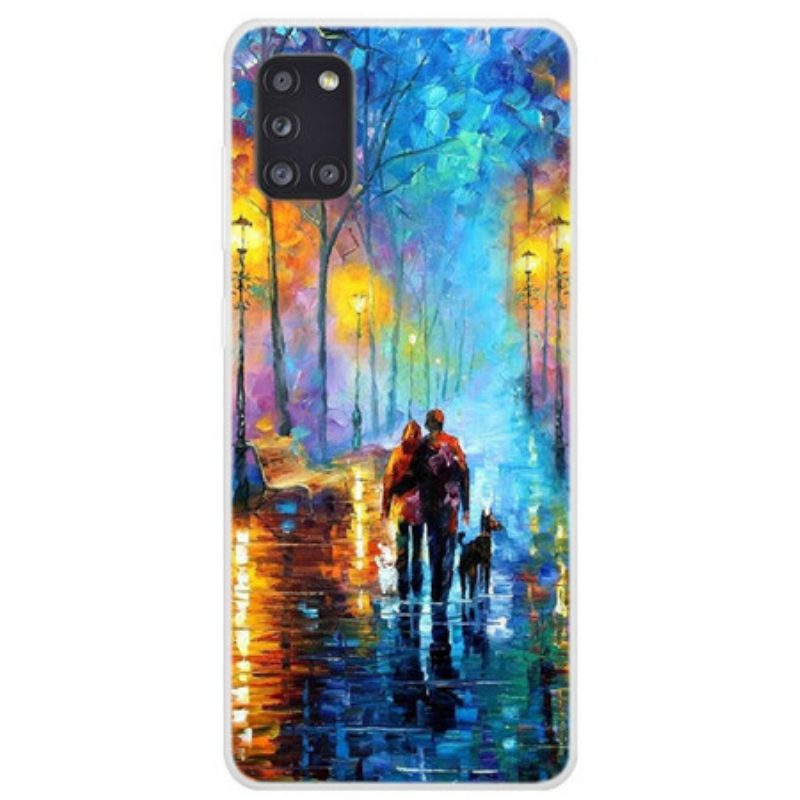 Cover Samsung Galaxy A31 Passeggiata In Famiglia