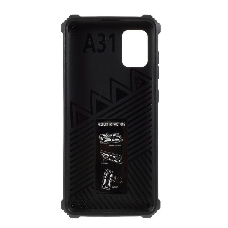 Cover Samsung Galaxy A31 Staccabile Con Cavalletto