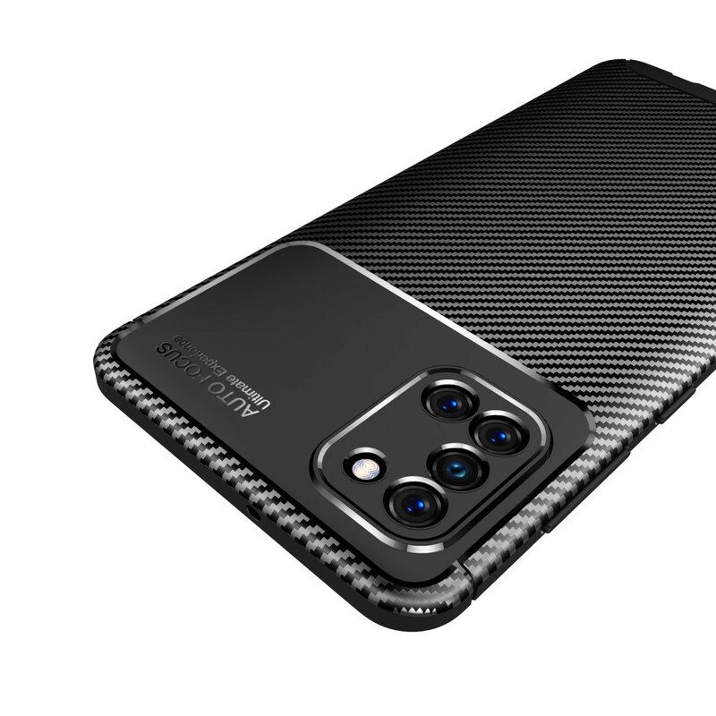 Cover Samsung Galaxy A31 Struttura Flessibile In Fibra Di Carbonio