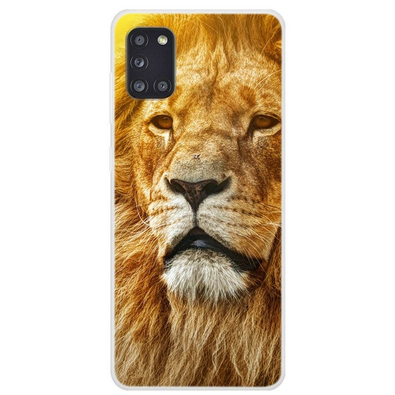 Cover Samsung Galaxy A31 Testa Felina